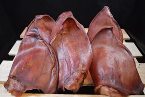 Fresh from the farm to your table or dish, our pig ears are BIG and provide critical fats needed in your pets diet.