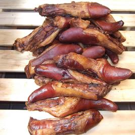 Smoked Pig Tails, delicious and nutritious these are great for smaller dogs or lighter chewers.